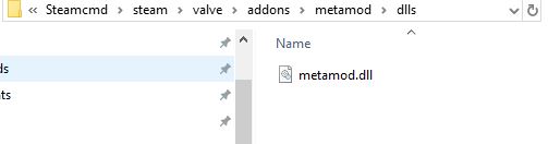 Installing Metamod